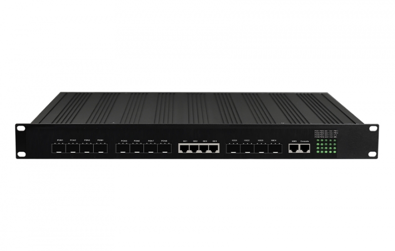 8口EPON光+4路千兆電+4路萬(wàn)兆光 EPON OLT