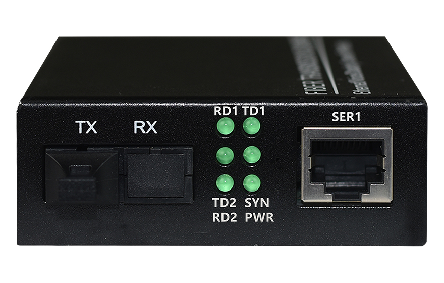 袖珍型2路RS232/422/485光端機 光貓